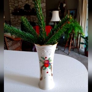 Lenox DiMension Collection Holiday Tartan Bud Vase 🎄🎅🎄❄️🎄🎅🎄